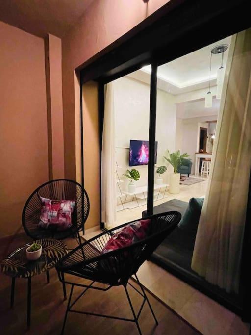Appartement Luxueux Au Centre De Marrakech Marrakesh Esterno foto